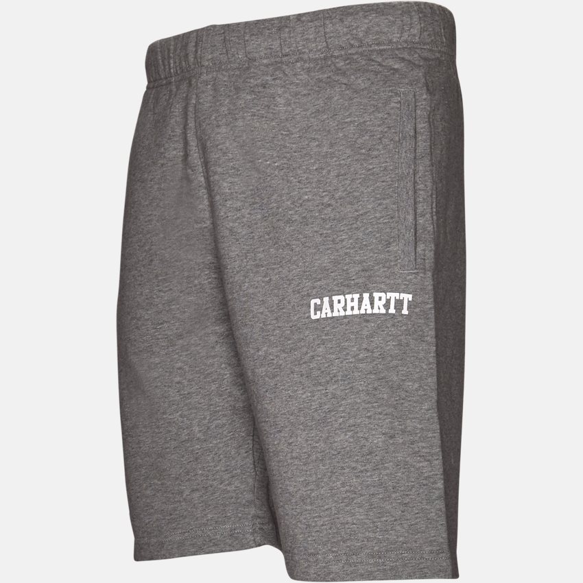 Carhartt WIP Shorts COLLEGE SWEAT SHORT I024673 GREY HTR/WHITE